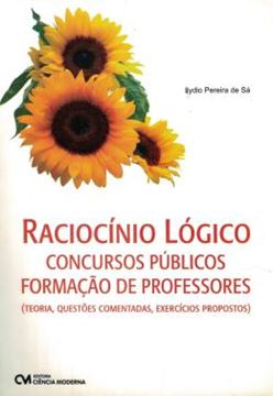 Imagem de RACIOCINIO LOGICO - CONCURSOS PUBLICOS - FORMACAO DE PROFESSORES
