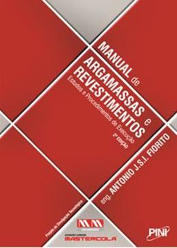 Imagem de MANUAL DE ARGAMASSAS E REVESTIMENTOS - 2ª EDICAO