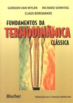 Imagem de FUNDAMENTOS DA TERMODINAMICA CLASSICA - 4ª EDICAO