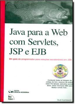 Imagem de JAVA PARA A WEB COM SERVLETS, JSP E EJB