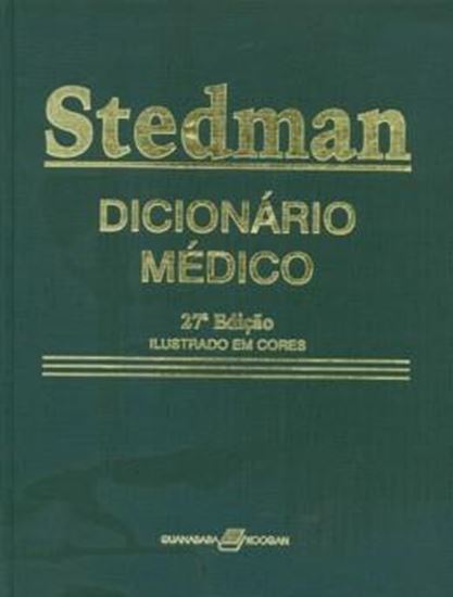 Picture of DICIONARIO MEDICO STEDMAN - INGLES/PORTUGUES - 27ª ED