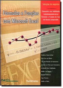 Imagem de FORMULAS E FUNCOES COM MICROSOFT EXCEL