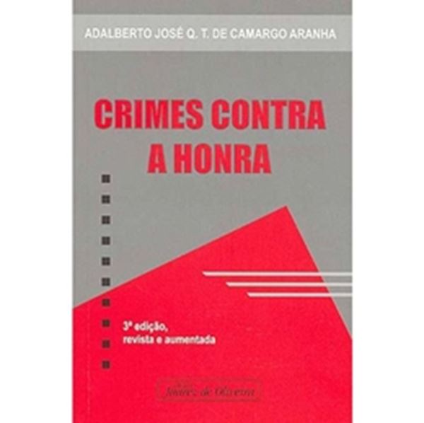 Picture of CRIMES CONTRA A HONRA - 3ª ED.