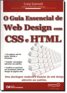 Imagem de GUIA ESSENCIAL DE WEB DESIGN COM CSS E HTML, O