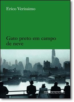 Imagem de GATO PRETO EM CAMPO DE NEVE