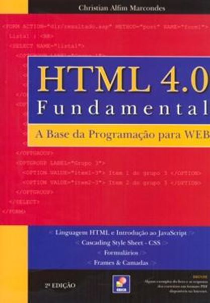Picture of HTML 4.0  FUNDAMENTAL   A BASE DA PROGRAMACAO PARA WEB