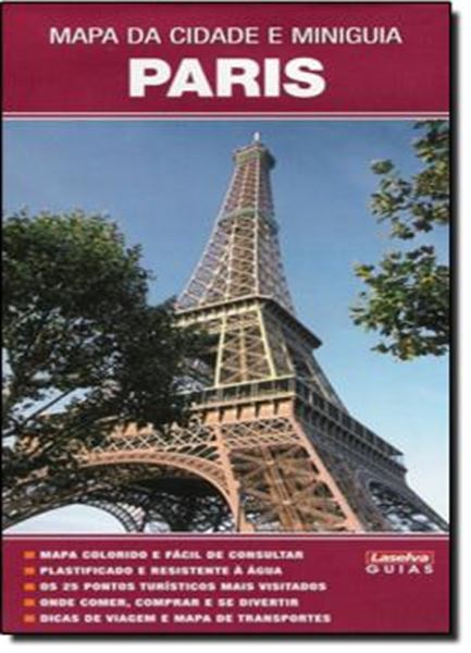 Picture of GUIA DE VIAGEM - MAPA E MINIGUIA - PARIS