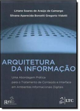Imagem de ARQUITETURA DA INFORMACAO -  UMA ABORDAGEM PRATICA