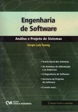Imagem de ENGENHARIA DE SOFTWARE - ANALISE E PROJETO DE SISTEMAS  2ª EDICAO
