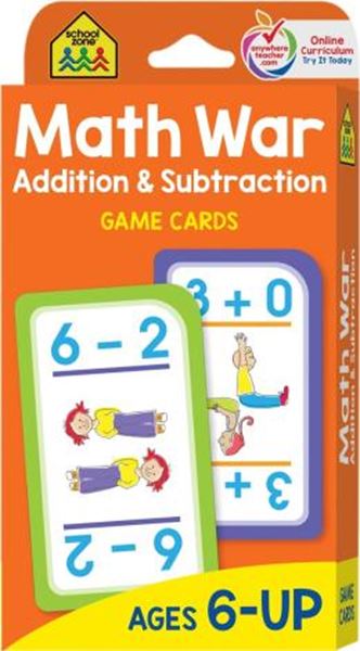 Picture of MATH WAR ADDITION & SUBTRACTION - GAME CARDS