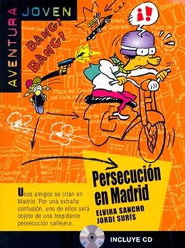 Imagem de PERSECUCION EN MADRID - NIVEL A1 - LIBRO + CD AUDIO