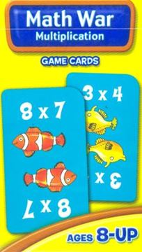 Imagem de MATH WAR MULTIPLICATION - GAME CARDS