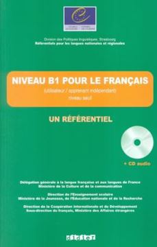 Imagem de NIVEAU B1 POUR LE FRANCAIS - UN REFERENTIEL AVEC CD