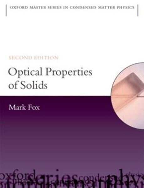 Picture of OPTICAL PROPERTIES OF SOLIDS - 2ND ED