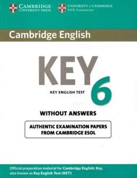 Imagem de CAMBRIDGE ENGLISH KEY 6 STUDENTS BOOK WITHOUT ANSWERS