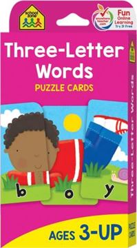 Imagem de THREE-LETTER WORDS - PUZZLE CARD