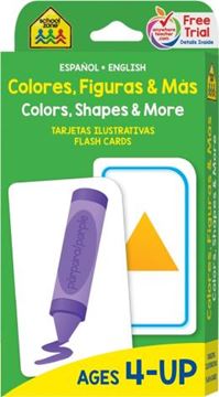 Imagem de BILINGUAL COLORS, SHAPES & MORE - FLASH CARDS