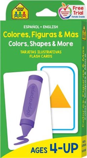 Picture of BILINGUAL COLORS, SHAPES & MORE - FLASH CARDS