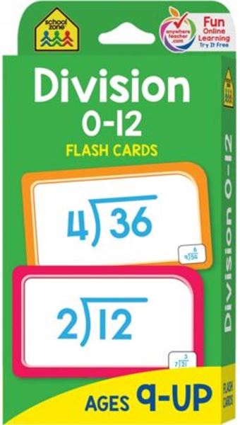 Picture of DIVISION 0-12 - FLASH CARDS
