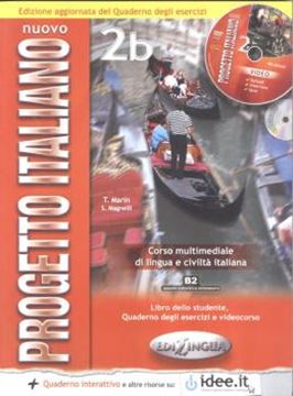 Imagem de NUOVO PROGETTO ITALIANO 2B  - LIBRO DELLO STUDENTE & QUADERNO DEGLI ESERCIZI + CD ROM + CD AUDIO - NUOVA EDIZIONE