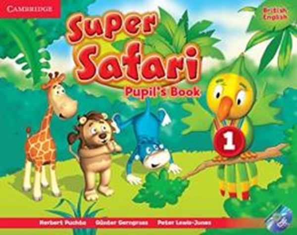 Picture of SUPER SAFARI BRITISH ENGLISH 1 PUPIL´S BOOK WITH DVD-ROM - 1ST ED