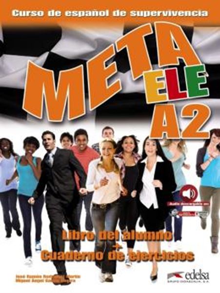 Picture of META ELE A2 - LIBRO DEL ALUMNO + CUADERNO DE EJERCICIOS + AUDIO DESCARGABLE