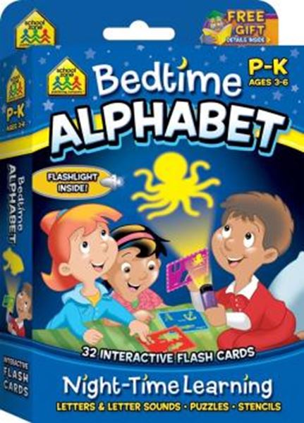 Picture of BEDTIME ALPHABET, NIGHT-TIME LEARNING, INTERACTIVE - FLASH CARDS