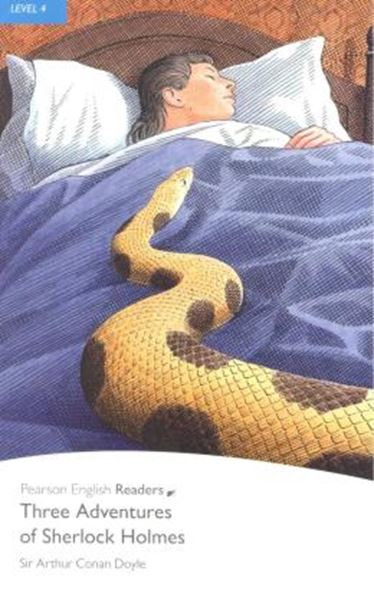 Picture of THREE ADVENTURES OF SHERLOCK HOLMES WITH CD - LEVEL 4