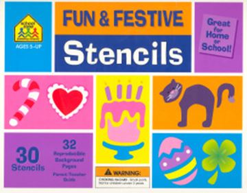 Imagem de FUN & FESTIVE - 30 STENCILS - GREAT FOR HOME OR SCHOOL!