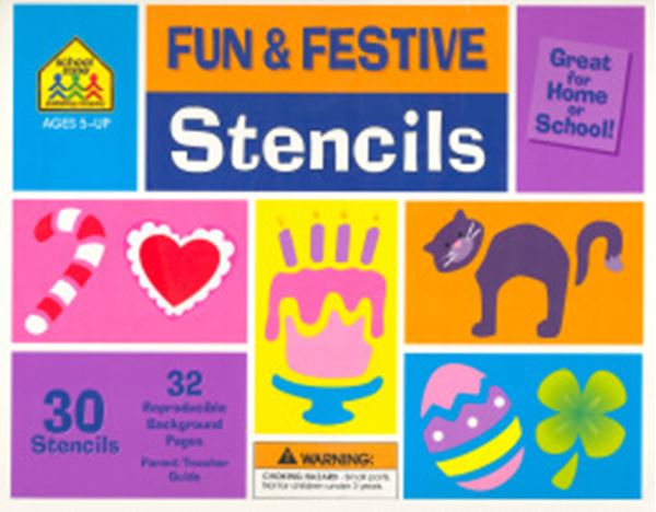 Picture of FUN & FESTIVE - 30 STENCILS - GREAT FOR HOME OR SCHOOL!