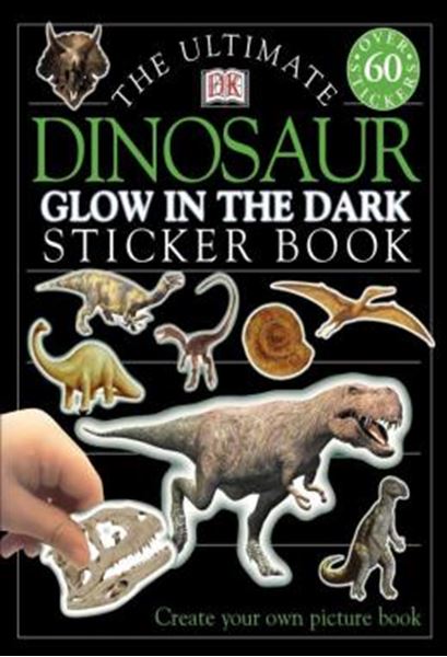 Picture of THE ULTIMATE STICKER BOOK - GLOW IN THE DARK - DINOSAUR