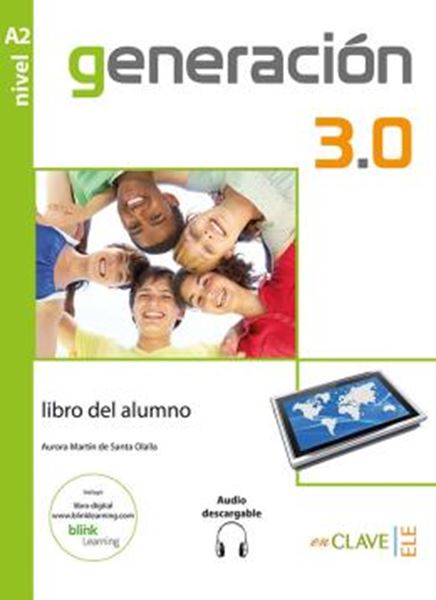 Picture of GENERACION 3.0 - A2 LIBRO DEL ALUMNO + AUDIO DESCARGABLE