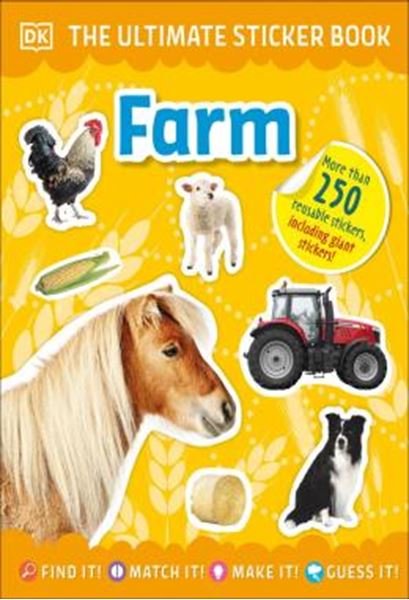 Picture of THE ULTIMATE STICKER BOOK - FARM