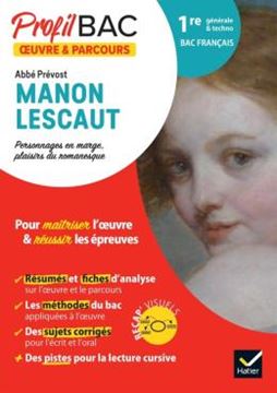 Imagem de PROFIL OEUVRE & PARCOURS - MANON LESCAUT (BAC 2023)