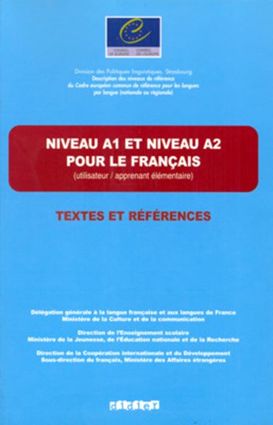 Picture of NIVEAU A1/A2 POUR LE FRANCAIS - TEXTES ET REFERENCES