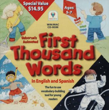 Imagem de USBORNE´S ANIM. FIRST THOUSAN WORDS CD-ROM (ENGL/SPANISH)