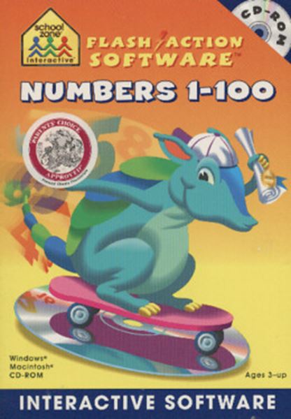 Picture of FLASH ACTION SOFTWARE NUMBERS 1-100 CD-ROM