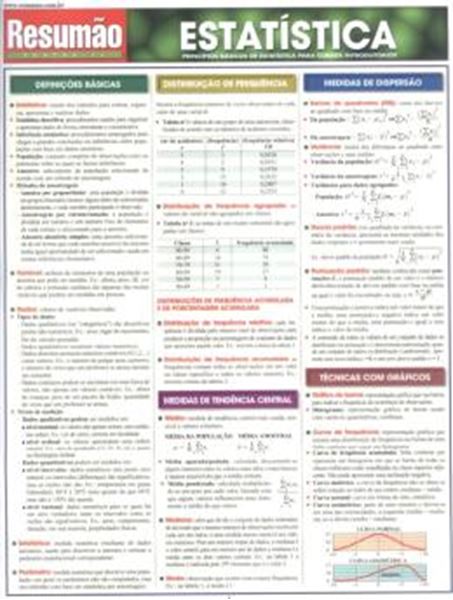 Picture of RESUMAO - ESTATISTICA