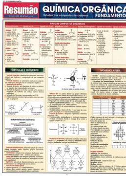 Imagem de RESUMAO - QUIMICA ORGANICA - FUNDAMENTOS