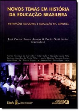 Imagem de NOVOS TEMAS EM HISTORIA DA ED BRASILEIRA