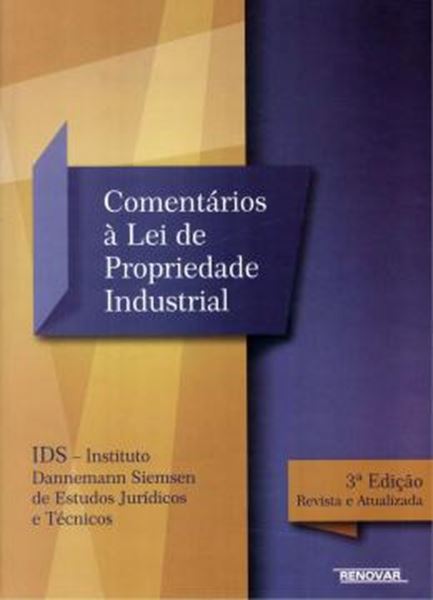 Picture of COMENTARIOS A LEI DE PROPRIEDADE INDUSTRIAL -  3ª ED REVISTA E ATUALIZADA