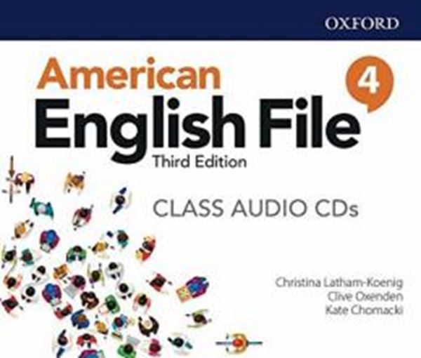 Picture of AMERICAN ENGLISH FILE 4 CLASS AUDIO CDS