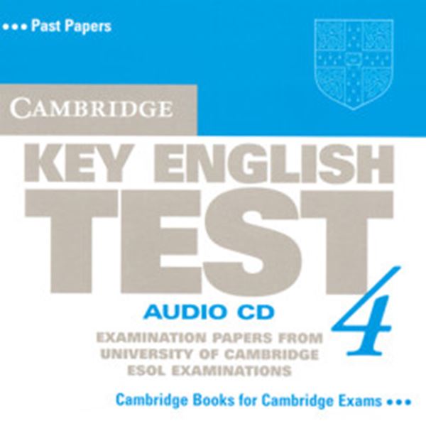 Picture of CAMBRIDGE KEY ENGLISH TEST 4 AUDIO CD
