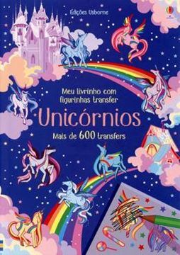 Imagem de UNICORNIOS - MEU LIVRINHO COM FIGURINHAS TRANSFER