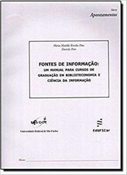 Picture of FONTES DE INFORMACAO - UM MANUAL