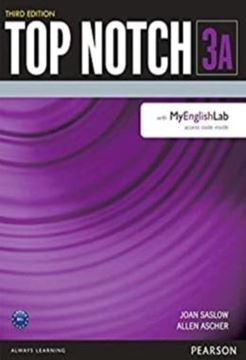Imagem de TOP NOTCH 3 SPLIT A STUDENT´S BOOK WITH MYENGLISHLAB + BENCHMARK - 3RD ED