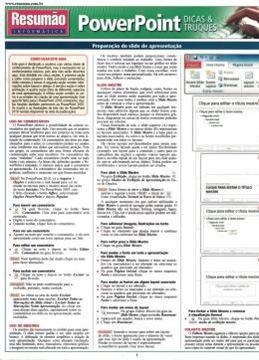 Imagem de RESUMAO - POWERPOINT - DICAS E TRUQUES
