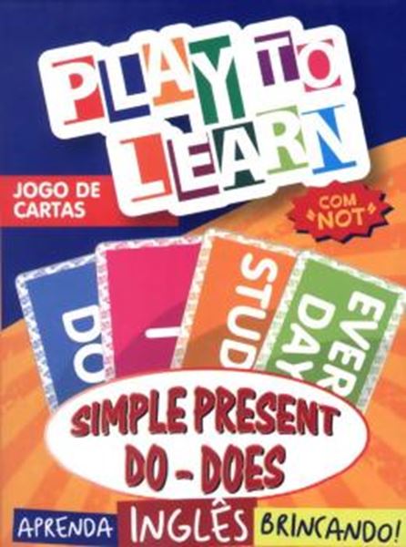 Picture of PLAY TO LEARN - JOGO DE CARTAS - SIMPLE PRESENT DO-DOES