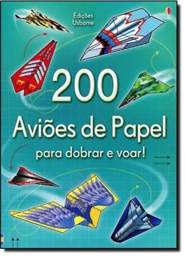 Imagem de 200 AVIOES DE PAPEL PARA DOBRAR E VOAR