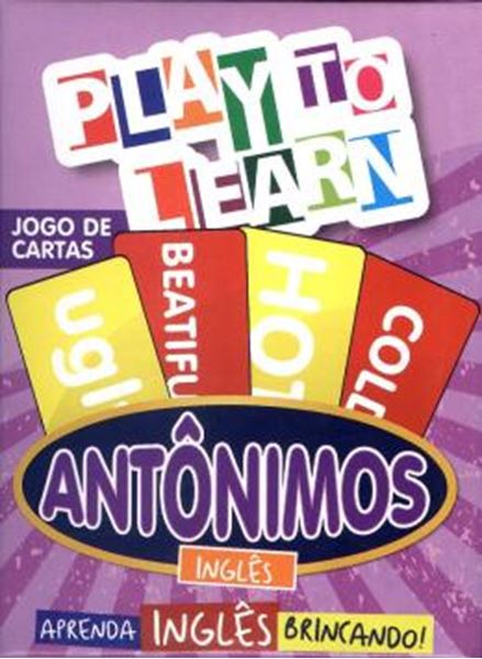 Picture of PLAY TO LEARN - JOGO DE CARTAS - ANTONIMOS